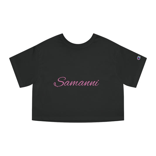 Samanni Women's Cropped T-Shirt